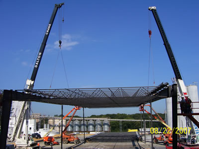 Kane Carpet Steel Erection
